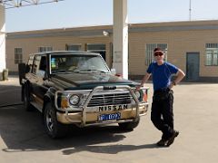 03 Jerome Ryan With Four Wheel Drive Just After Leaving Kashgar